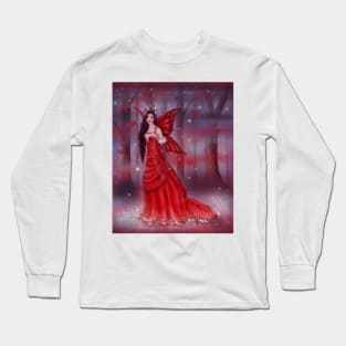 Aneira Valentine fairy By Renee Lavoie Long Sleeve T-Shirt